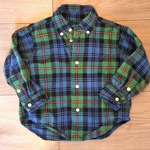 5/$25 Ralph Lauren Plaid Shirt - 18 months